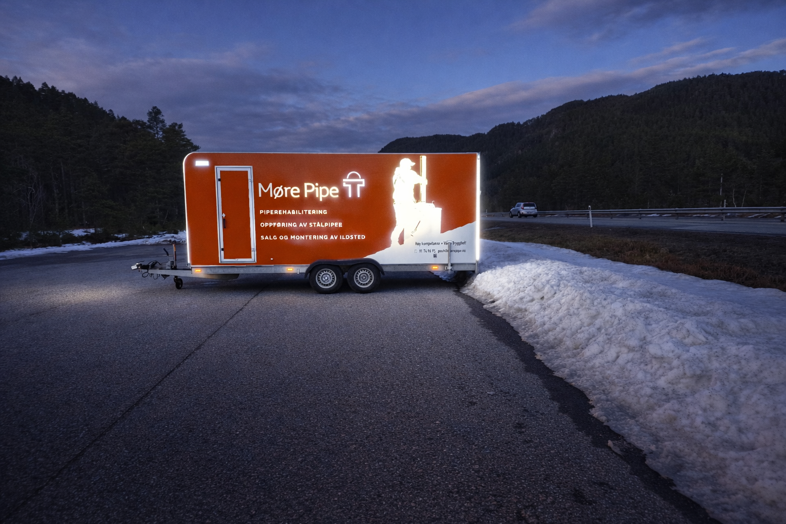 Henger som gjør deg synlig!